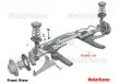 NOLATHANE Sway bar - link assembly
