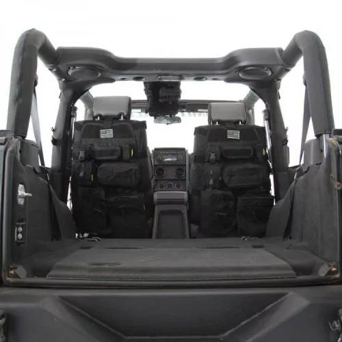 Smittybilt G.E.A.R. Első üléshuzat fekete - JEEP Wrangler JK