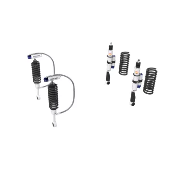   Terrain Tamer felfüggesztés készlet PRO lengéscsillapítókkal emelés +40mm +50kg terhelésig Toyota Landcruiser 120 2002-> 4Runner 2003-2009 szintszabályzás nélküli modellek