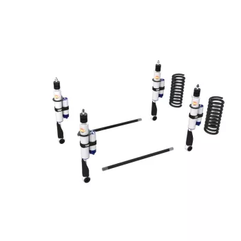   Terrain Tamer felfüggesztés készlet benzineshez emelés +40mm erősített 50-300kg terhelésig Toyota Landcruiser 100 1998-> szintszabályzás nélküli modellek
