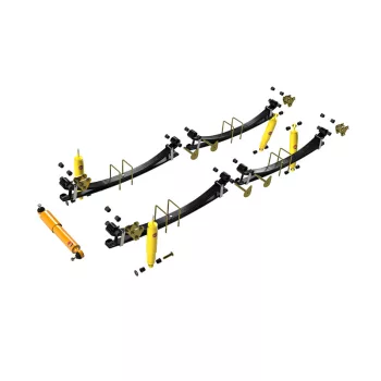   Terrain Tamer felfüggesztés készlet emelés +40mm erősített +150kg terhelésig elöl +200kg terhelésig hátul Toyota Landcruiser BJ75|FJ75|HJ75 1984-> FZJ75|HZJ75|PZJ75 1990-> szintszabályzás nélküli modellek