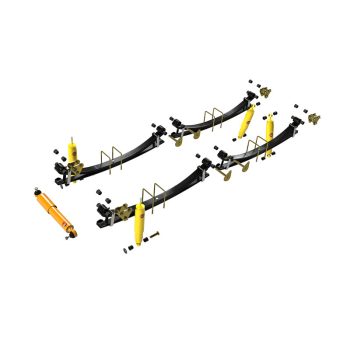   Terrain Tamer felfüggesztés készlet gyári erősségű hátul hosszabb lengéscsillapítóval emelés +40mm +85kg terhelésig elöl +275kg terhelésig hátulToyota Landcruiser BJ60|FJ60|60 HJ60|61|62 1980-> szintszabályzás nélküli modellek