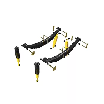   Terrain Tamer felfüggesztés készlet szerelt rugóstaggal emelés +40mm erősített +100kg terhelésig elöl +300kg terhelésig hátul Toyota Hilux GGN25 KUN25|26 2004-> szintszabályzás nélküli modellek