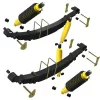   Terrain Tamer felfüggesztés készlet emelés +40mm erősített +100kg terhelésig elöl +300kg terhelésig hátul Toyota Hilux GGN25 KUN25|26 2004-> szintszabályzás nélküli modellek