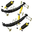 Terrain Tamer felfüggesztés készlet emelés +40mm erősített +100kg terhelésig elöl +300kg terhelésig hátul Toyota Hilux GGN25 KUN25|26 2004-> szintszabályzás nélküli modellek