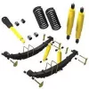   Terrain Tamer felfüggesztés készlet emelés +40mm +100kg terhelésig elöl +150kg terhelésig hátul gyári erősségű lengéscsillapítókkal Toyota Landcruiser HZJ76 VDJ76 2007-> szintszabályzás nélküli modellek