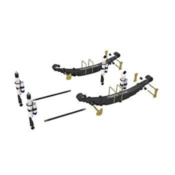   Terrain Tamer felfüggesztés készlet PRO lengéscsillapítókkal emelés +40mm +200kg terhelésig Isuzu Dmax 4x4 2006-2012 szintszabályzás nélküli modellek