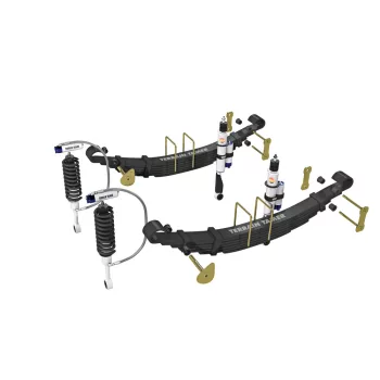   Terrain Tamer felfüggesztés készlet PRO lengéscsillapítókkal emelés +40mm +100kg terhelésig elöl +300kg terhelésig hátul Mazda BT50 2011-2018 Ford Ranger PX1 2011-2015 szintszabályzás nélküli modellek