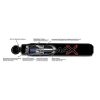   Skyjacker Black Max Lift 0-1" rear hydro shock - Tahoe 00-06, Suburban 07-18, Yukon 00-20, Ram 1500 94-01