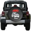 Snake4x4 Spare wheel Blanket black with 4WD subtitle