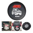 Snake4x4 Spare wheel Blanket black with 4WD subtitle