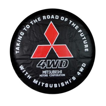   Husă pentru roată de rezervă Snake4x4 cu inscripția Mitsubishi 72x24cm