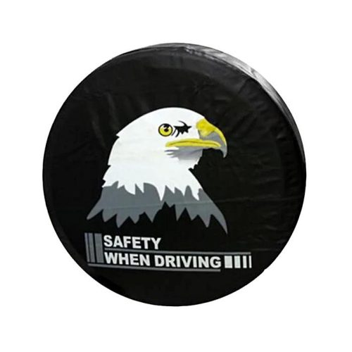 Snake4x4 spare wheel cover with eagle pattern