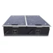Snake4x4 universal drawer pull-outs with 2 mobile shelf 100x97x30