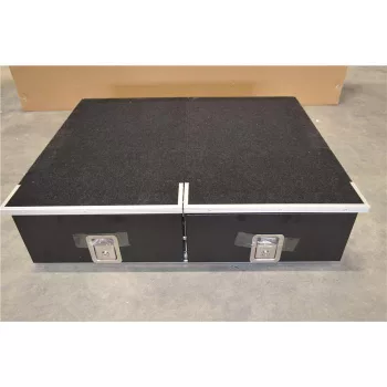   Sistem de sertare universal încorporabil Snake4x4 cu 2 rafturi glisante 90x97x30