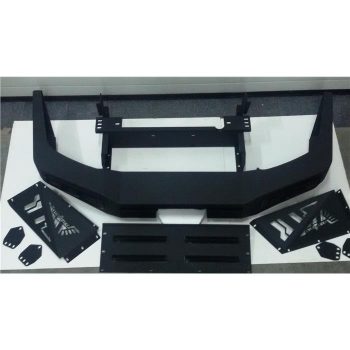   Snake4X4 front steel bump with whistling holder Toyota Landcruiser 120