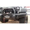   Snake4x4 Steel front bumber with winch plate for Jeep Wrangler JK (2007-)