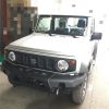   Snake4x4 front steel bumper with winch plate Suzuki Jimny 2018-