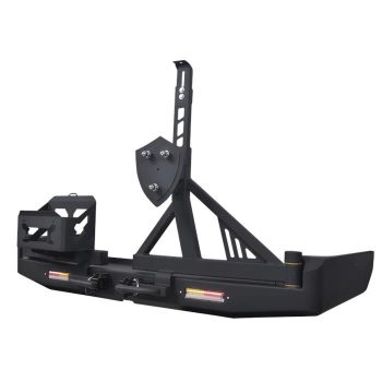   Snake4x4 rear steel bumper Toyota Landcruiser 100 with spare wheel and can holder