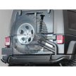 Snake4x4 rear steel bumper with spare wheel holder Jeep Wrangler JK 2007-2017