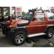Snake4x4 Snorkel for Daihatsu Rocky Feroza Rocky II left side