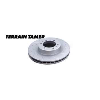   Terrain Tamer Féktárcsa első jobb oldali TTBBK04 extrém fék készlethez (Disc Rotor Front R/H Suits Ttbbk04) Toyota Hilux GUN 125 126 2015->