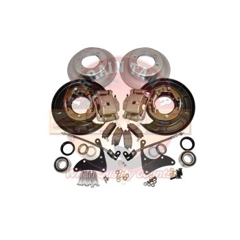   Terrain Tamer Doféket tárcsafékre átalalkító készlet (Rear Drum To Disc Brake Conversion Kit Tt Kun26 8/08−) Toyota Hilux GGN 25 KUN 26 2008->