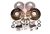 Terrain Tamer Doféket tárcsafékre átalalkító készlet (Rear Drum To Disc Brake Conversion Kit Tt Kun26 8/08−) Toyota Hilux GGN 25 KUN 26 2008->