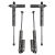 TeraFlex Falcon Series 3.3 Fast Adjust Piggyback Lift 1,5-2,5" shock absorbers kit - Jeep Wrangler JK 07-18