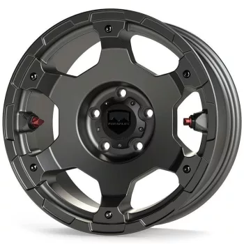   Alumínium felni 17x8.5 ET0 5x127 with deflator Nomad Titanium Gray TeraFlex