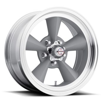   Alumínium felni 15x7 ET-5 5x114.3 VN309 TT O Vintage Silver W/ Machined LIP American Racing