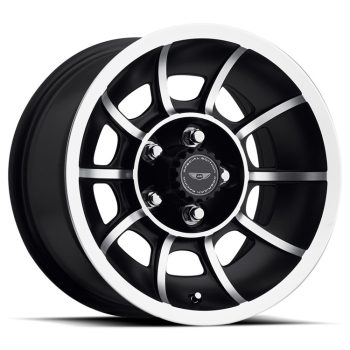   Alumínium felni 15x7 ET0 5x114.3 VN47 Vector Satin Black Machined American Racing