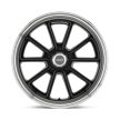 Alumínium felni 18x8 ET0 5x114.3 VN510 Draft Gloss Black W/ Diamond CUT LIP American Racing