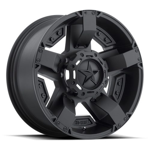 Alumínium felni 20x9 ET0 6x135/6x139,7 XD811 Rockstar II Matte Black W/ Accents XD Series