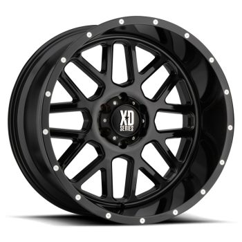   Alloy Wheel 16x7 ET42 5x160 XD820 Grenade Gloss Black XD Series