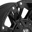 Alumínium felni 20x10 ET-24 5x127/5x139.7 XD822 Monster II Matte Black XD Series