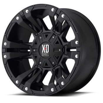   Alumínium felni 17x9 ET30 6x114.3 XD822 Monster II Matte Black XD Series