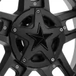 Alumínium felni 20x9 ET18 6x114.3 XD827 Rockstar III Black Matte XD Seires