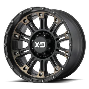   Alumínium felni 20x10 ET-24 6x139,7 XD829 Hoss II Satin Black/Machined Dark Tint XD Series