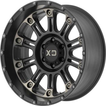   Alumínium felni 20x9 ET18 6x139,7 XD829 Hoss II Satin Black/Machined Dark Tint XD Series