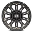 Alumínium felni 17x9 ET18 5x127 XD829 Hoss II Satin Black Machined Dark Tint XD Series