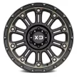 Alumínium felni 18x9 ET18 8x165.1 XD829 Hoss II Satin Black/Machined Dark Tint XD Series