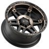   Alumínium felni 20x9 ET0 5x127 XD840 Spy II Satin Black/Dark Tint XD Series