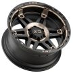 Alumínium felni 20x9 ET0 5x127 XD840 Spy II Satin Black/Dark Tint XD Series