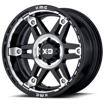   Alumínium felni 17x8 ET18 6x139,7 XD840 Spy II Gloss Black Machined XD Series