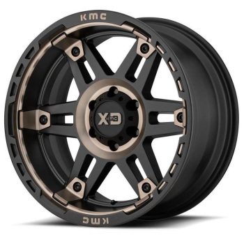   Alumínium felni 17x8 ET18 6x139,7 XD840 Spy II Satin Black/Dark Tint XD Series