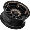   Alumínium felni 17x8 ET18 6x139,7 XD840 Spy II Satin Black/Dark Tint XD Series