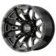 Alumínium felni 20x9 ET0 6x139,7 XD841 Boneyard Gloss Black Milled XD Series