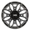   Alumínium felni 20x9 ET0 6x139,7 XD841 Boneyard Gloss Black Milled XD Series