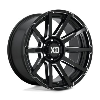   Alumínium felni 20x9 ET30 6x114.3 XD847 Outbreak Gloss Black Milled XD Series